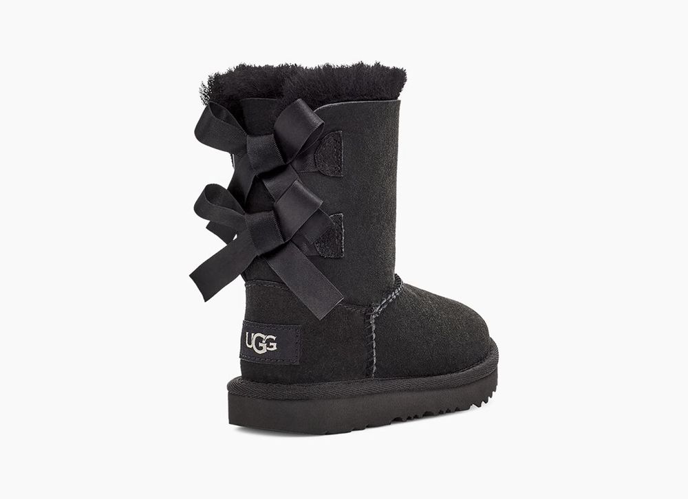 Ugg Boot Big Kids - Ugg Bailey Bow Ii Black - 174TBQGSR